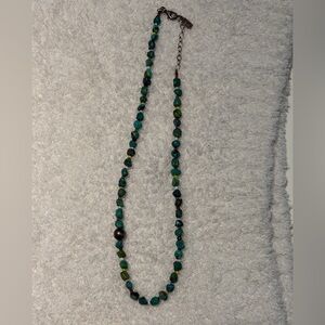 Peyote Bird 925 Turquoise Necklace